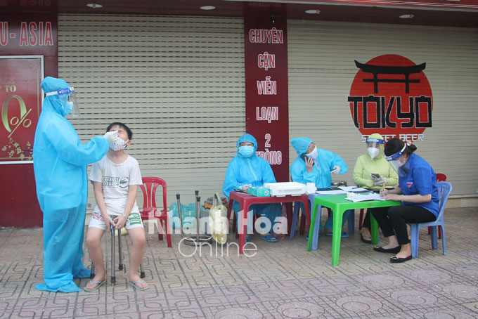 Đến 17h ngày 6/8, Khánh Hòa ghi nhận 30 trường hợp dương tính với SARS-CoV-2